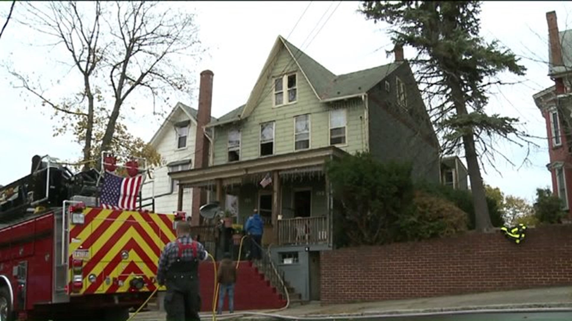 Fire Damages Double-Block Home in Shamokin