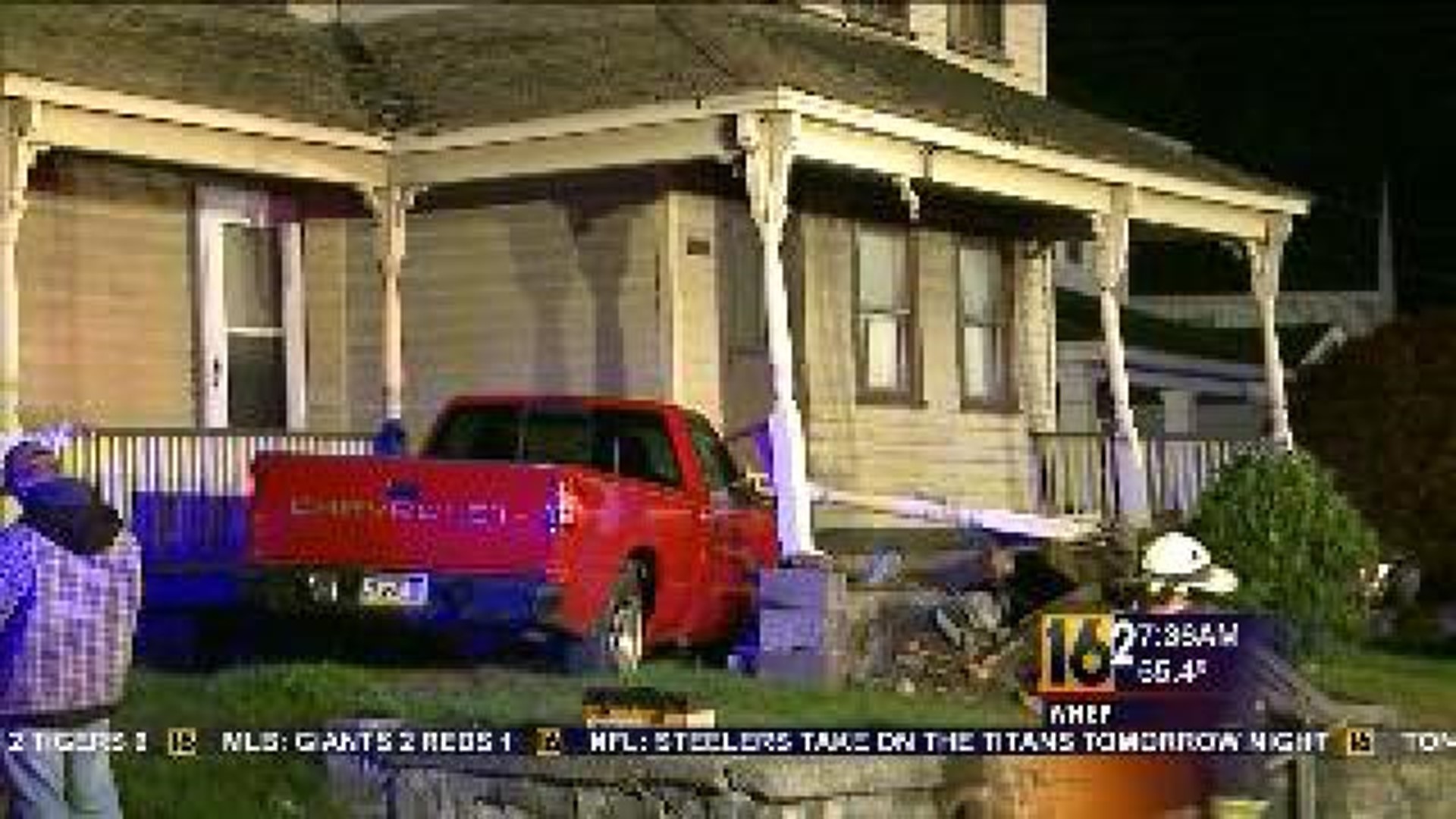 Two Vehicles Smash Into Houses In Lackawanna County