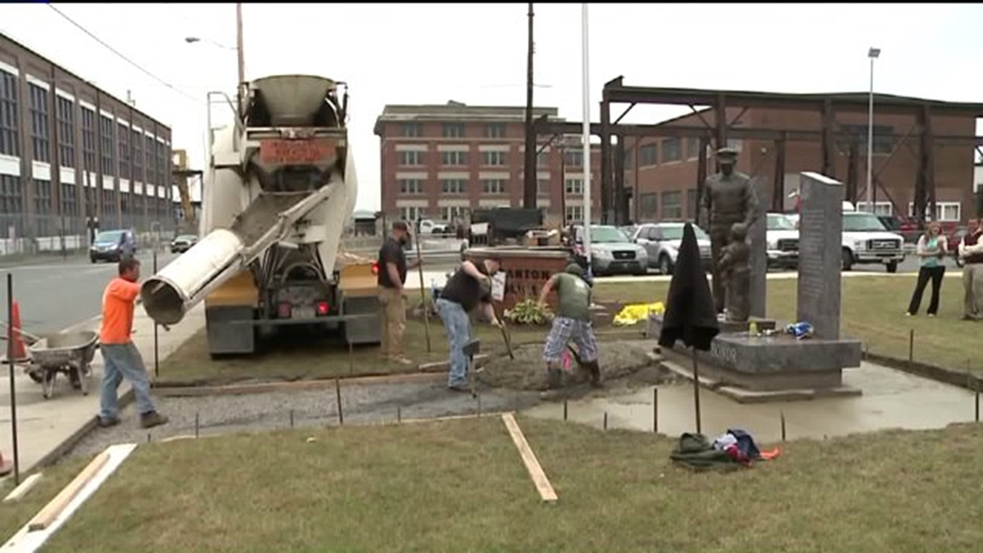 Police Department Memorial Getting Spruced Up