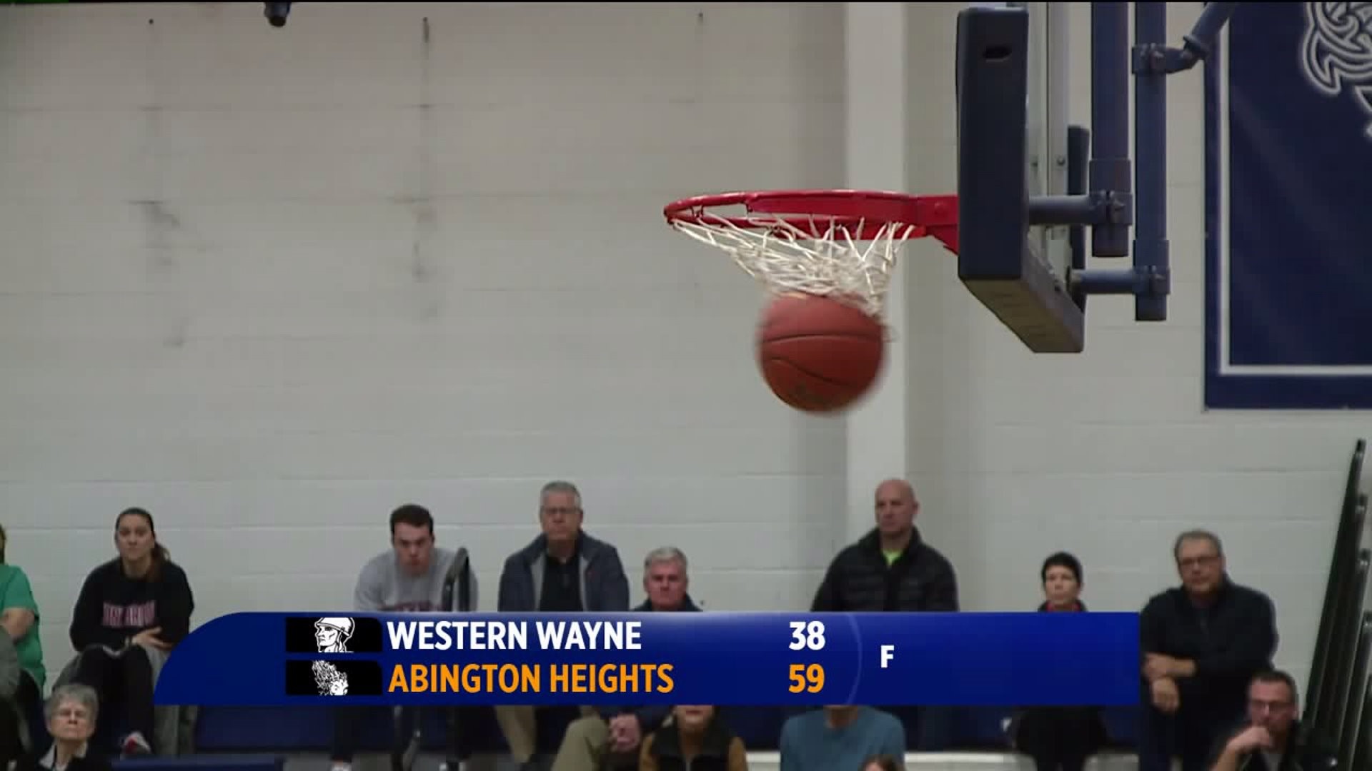 Western Wayne vs Abington Heights girls BB