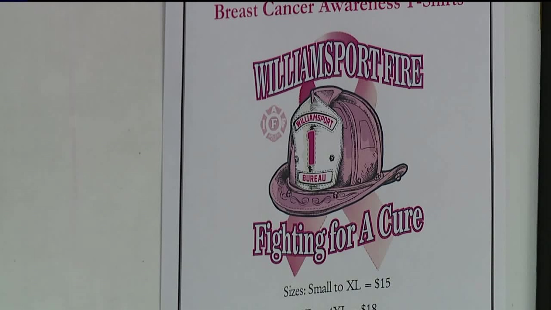 Firefighters in Williamsport Stepping Up to Fight Breast Cancer