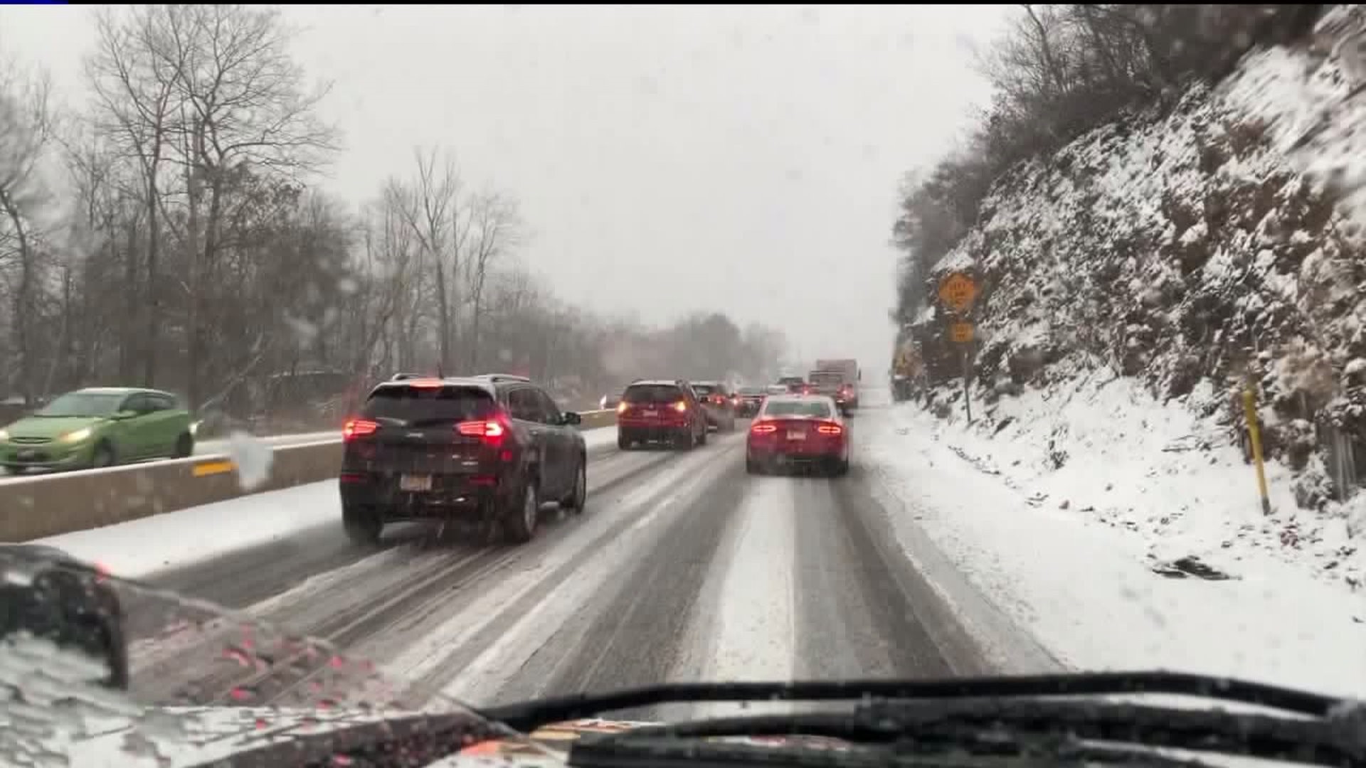 Snowstorm Makes for Long Commute
