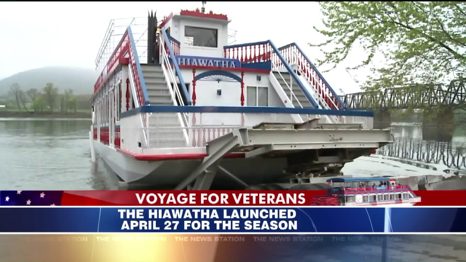 The Hiawatha Launched April 27 for the Season