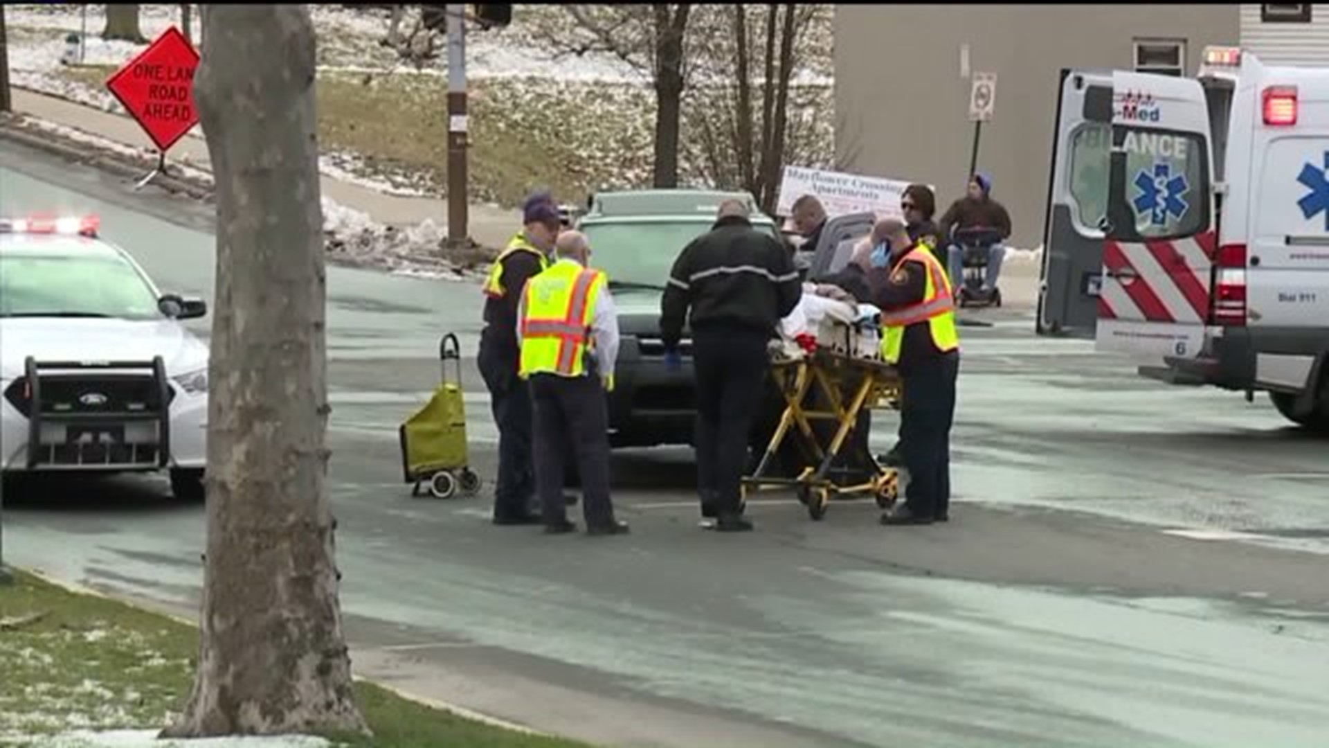 Woman Struck by Pickup in Wilkes-Barre