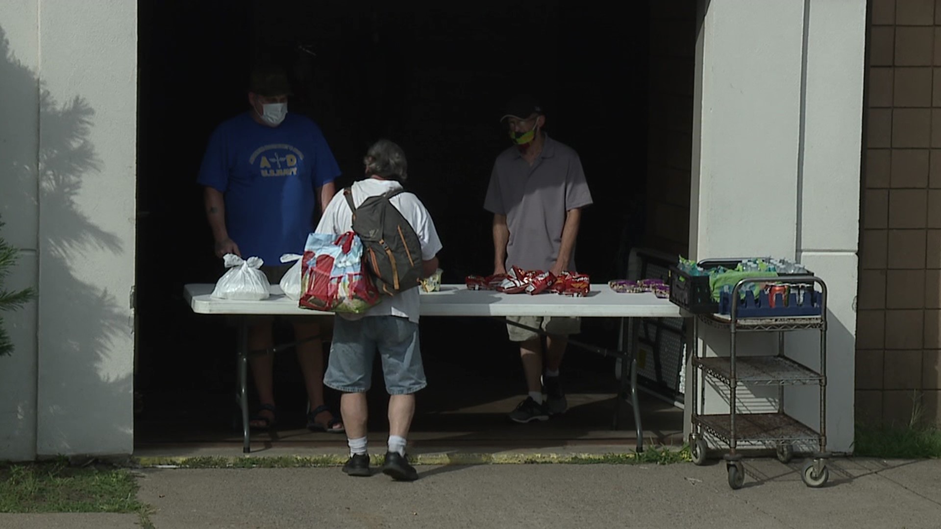 Soup Kitchen Providing Extra Help For