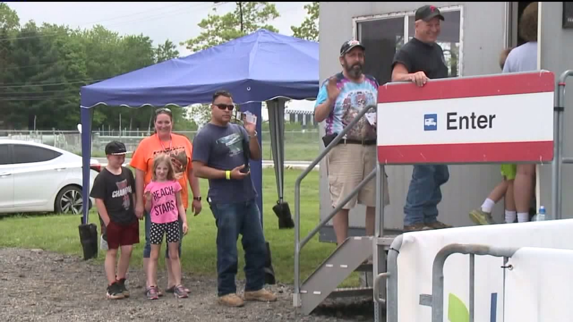 Thousands of NASCAR Fans Check In at Pocono Raceway