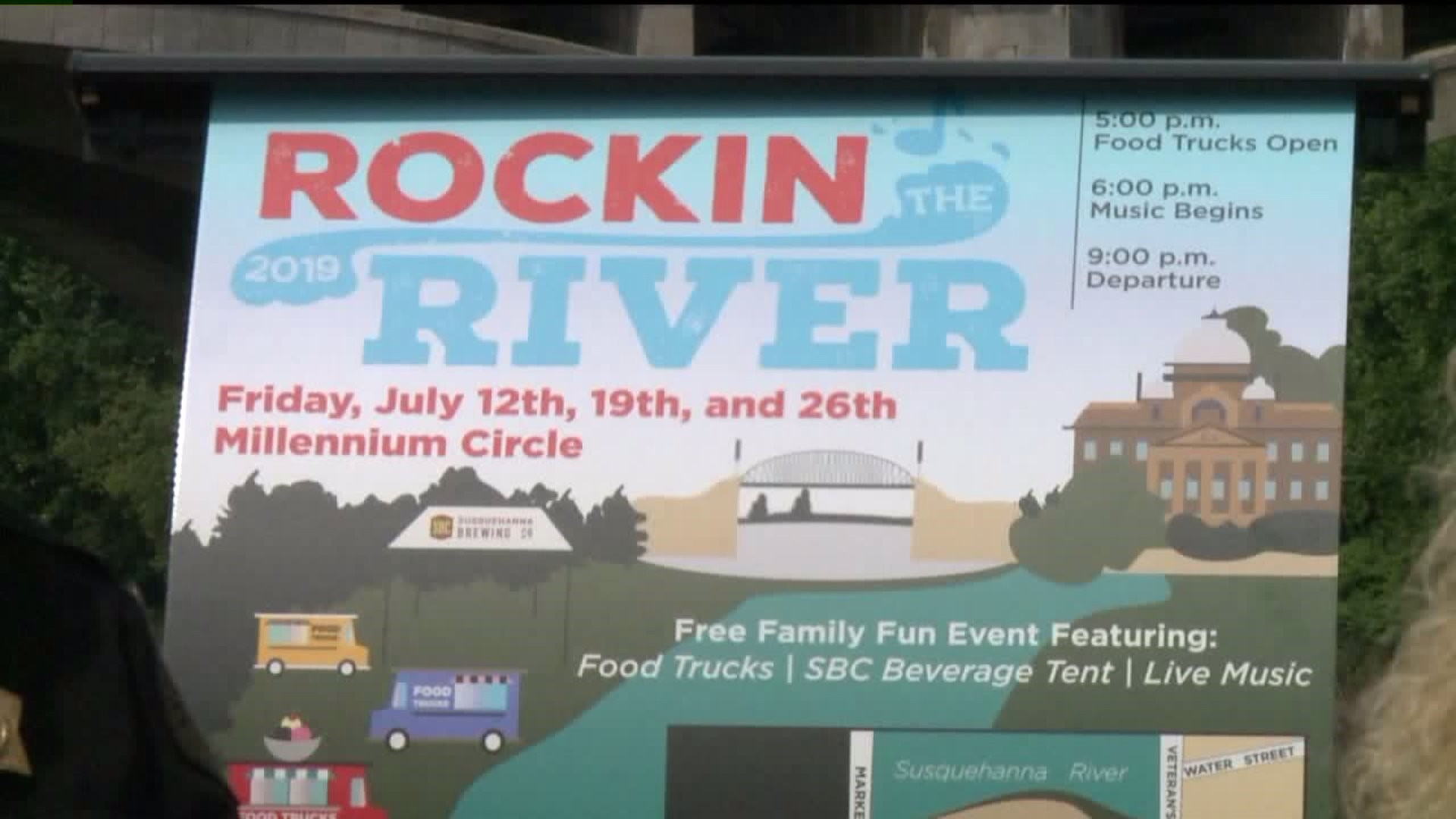Free Concerts Planned along River in Wilkes-Barre