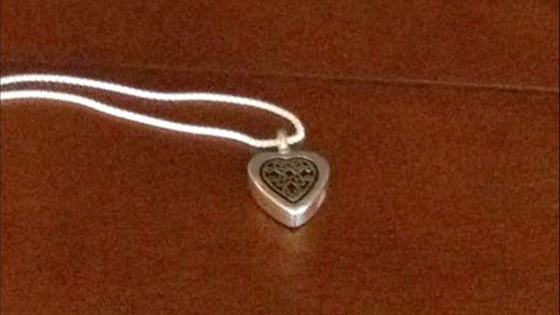 Missing Necklace Containing Son's Ashes Has Been Found