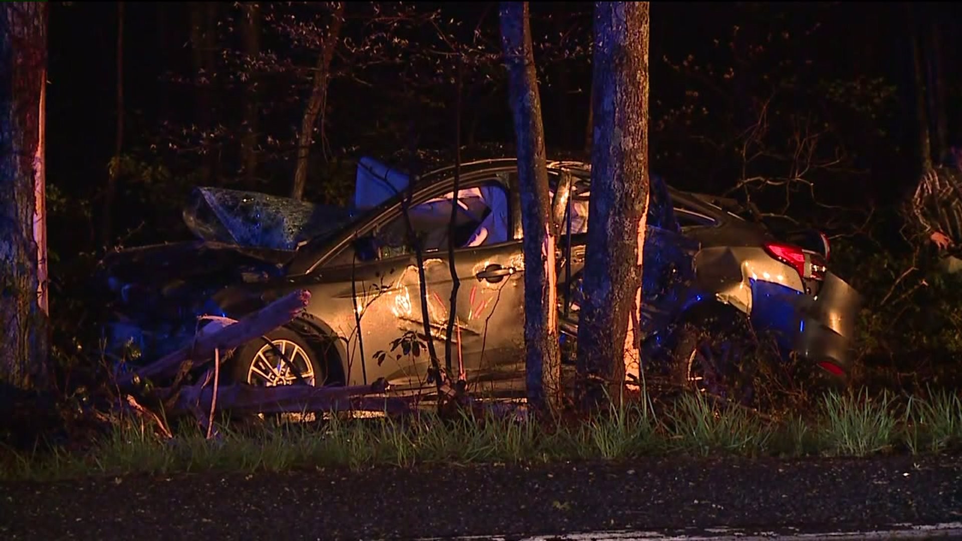 Woman Taken to Hospital After Crash in Luzerne County