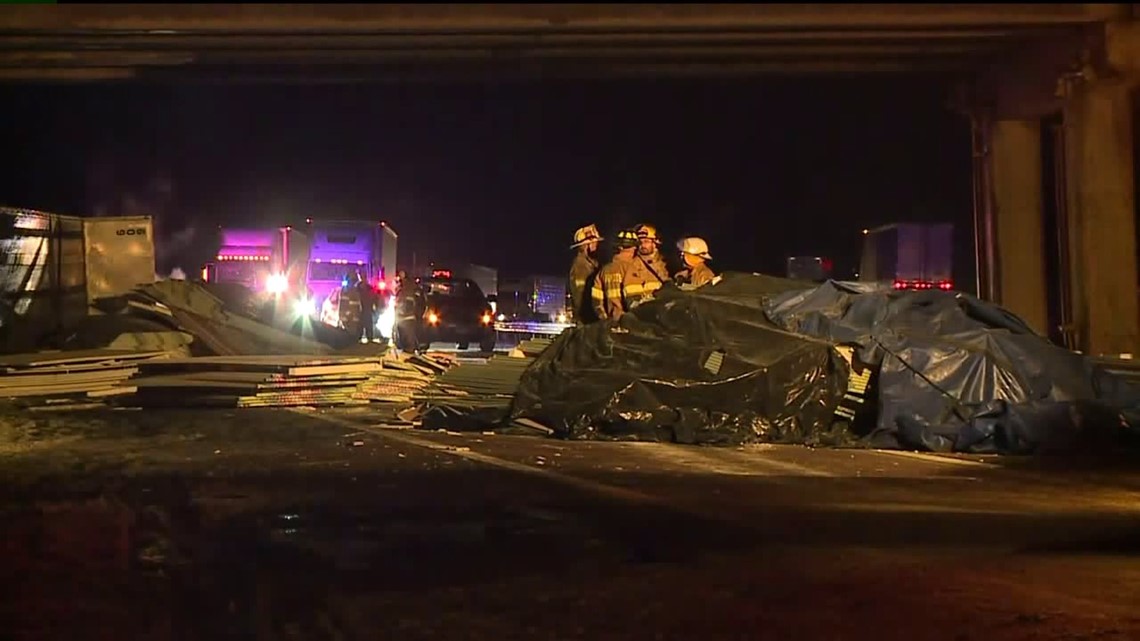 UPDATE: I-80 Back Open in Luzerne County After Tractor Trailer Crash ...