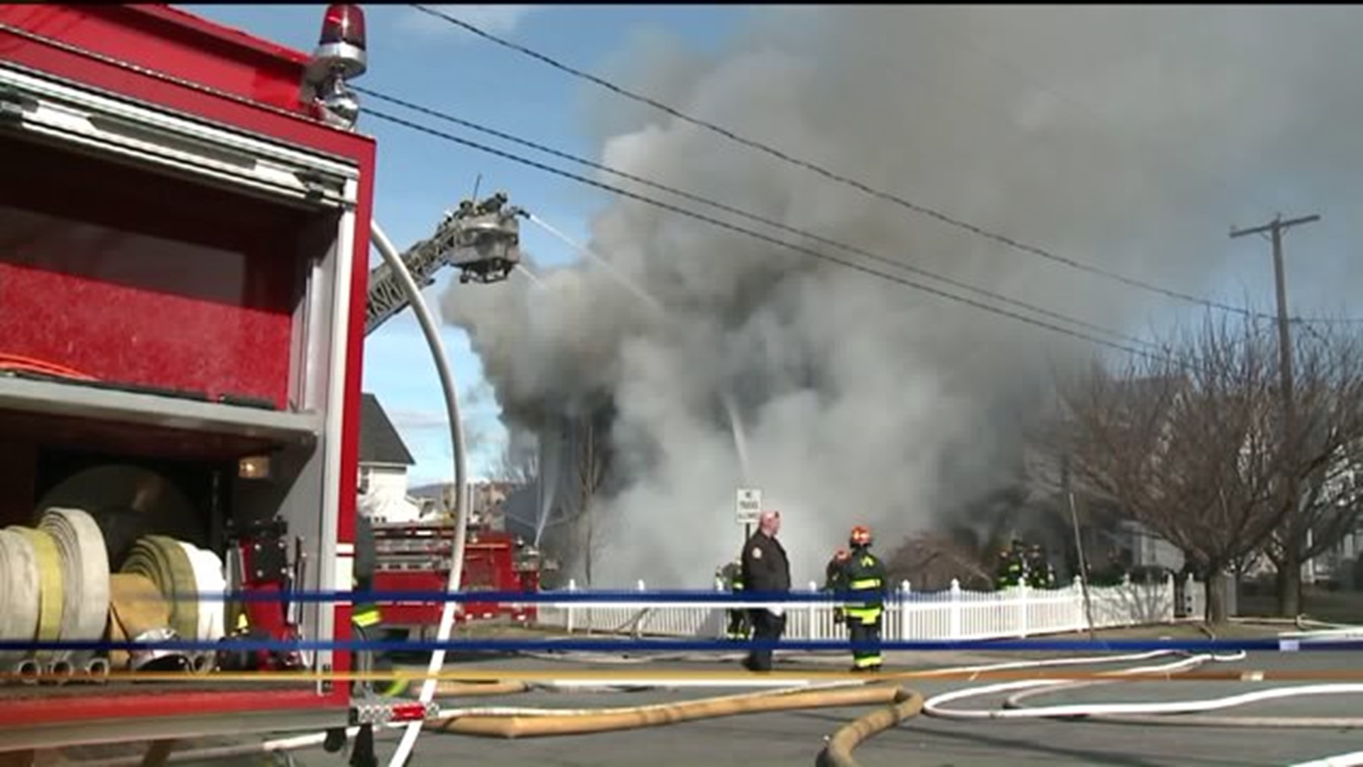 Scranton Home Ripped by Fire