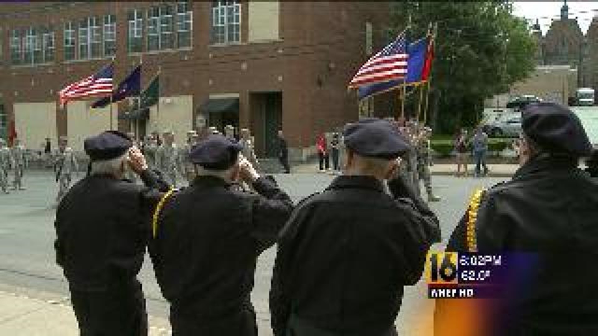 Strong in Spirit, WW2 Vets Salute Parade