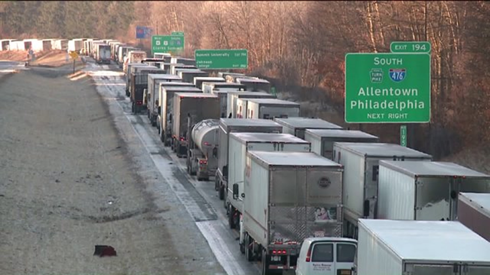 Drivers Stranded on Interstate 81 for Crash Cleanup