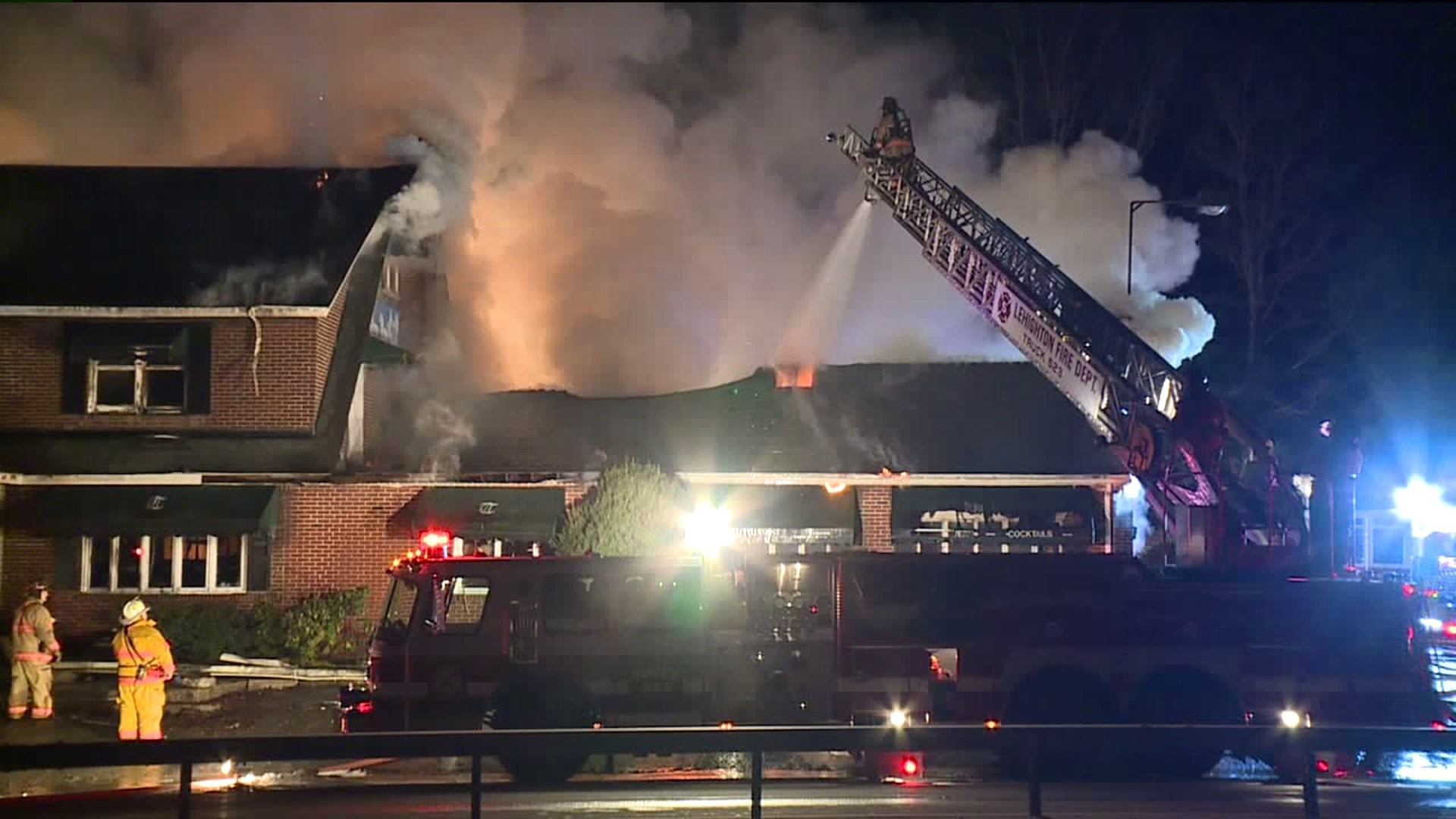'One of the worst'--Former Trainer's Inn Goes up in Flames
