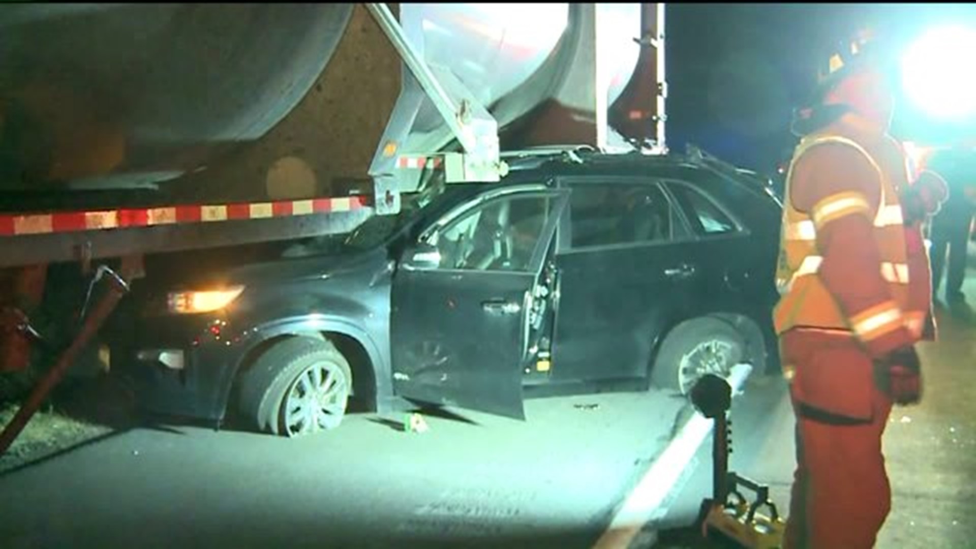 Four Taken to Hospital after Crash in Luzerne County