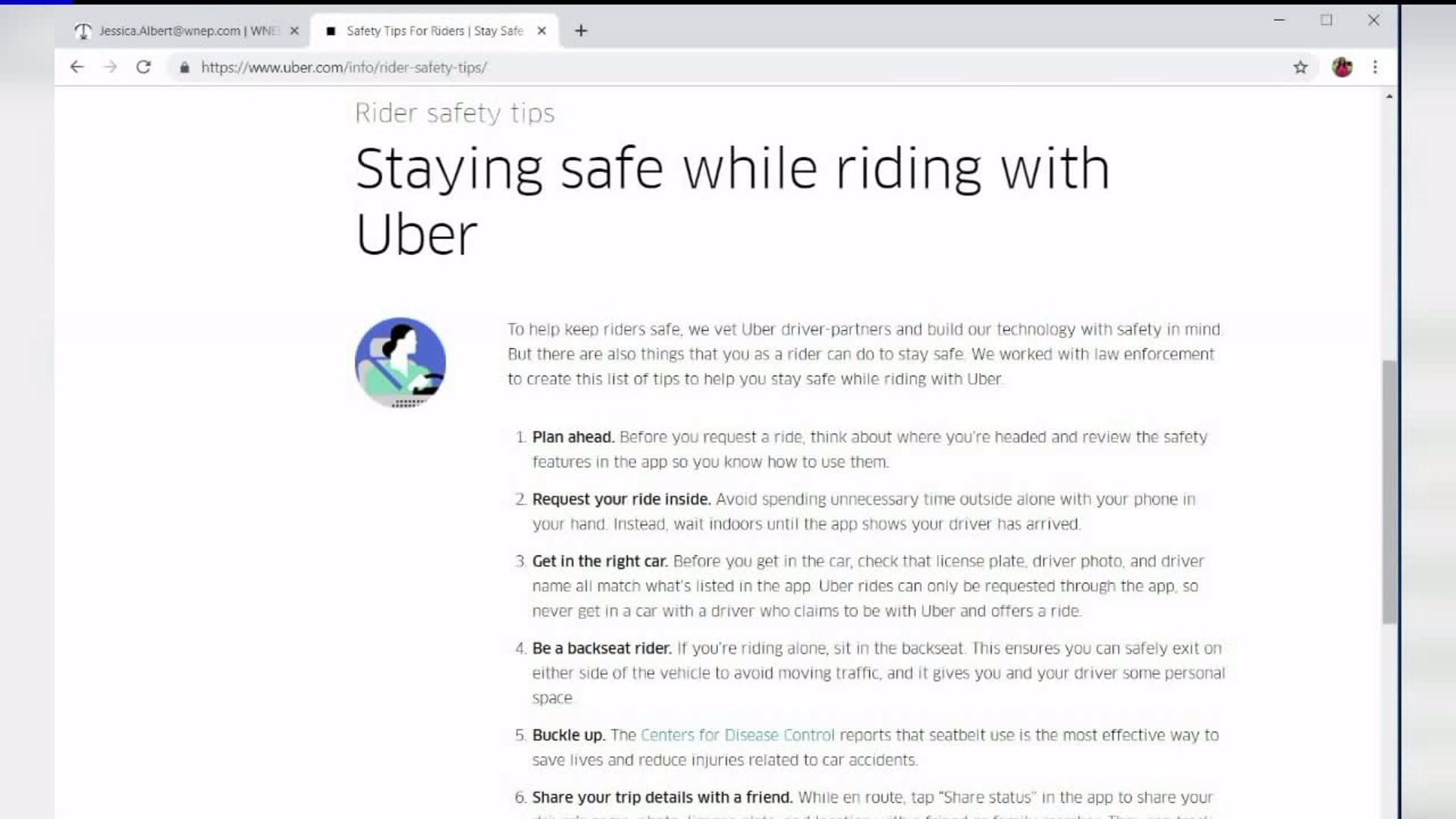 Safety Tips for Ride-Sharing Apps
