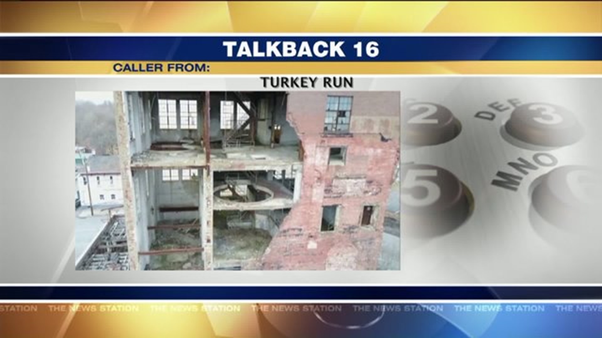 Talkback 16: Crumbling Factory and PA Up in Smoke?