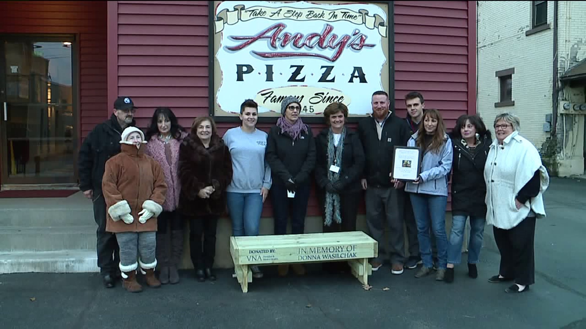 Bench Dedicated in Memory of Woman Hit, Killed by Car