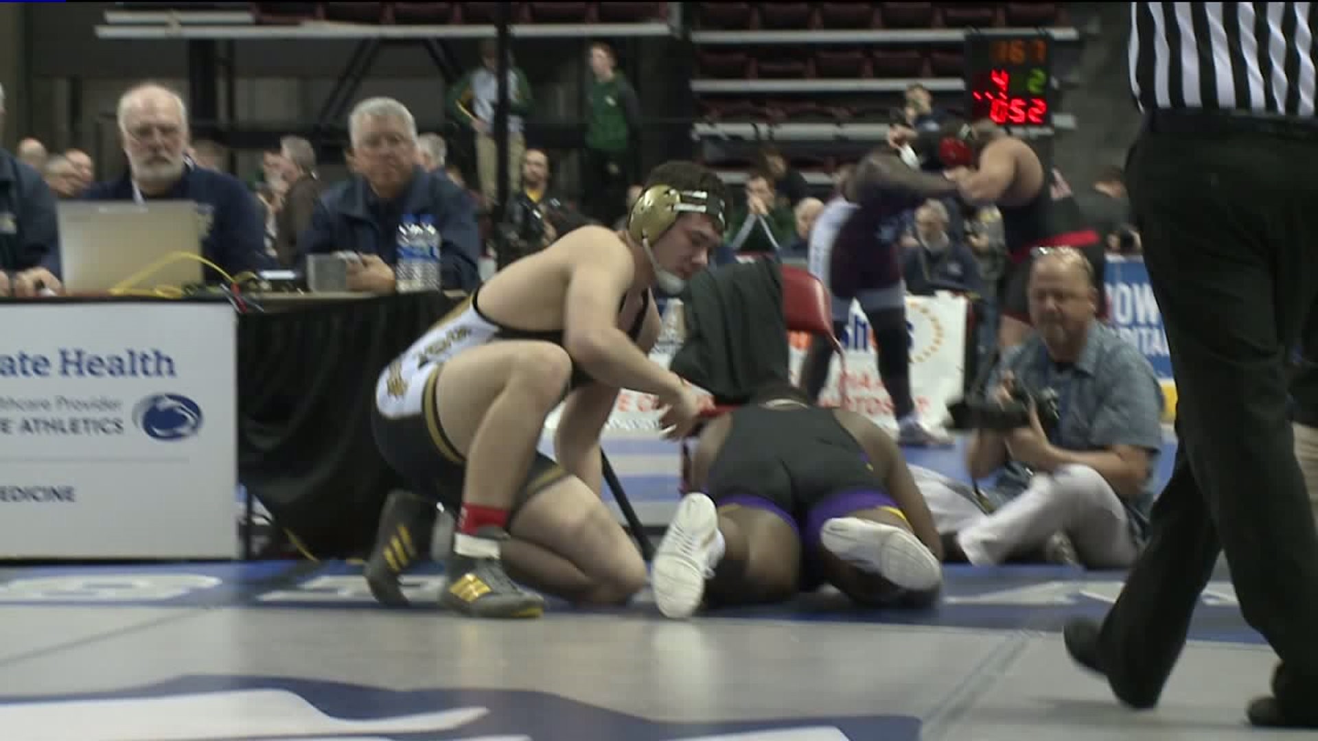State `AA` wrestling part two
