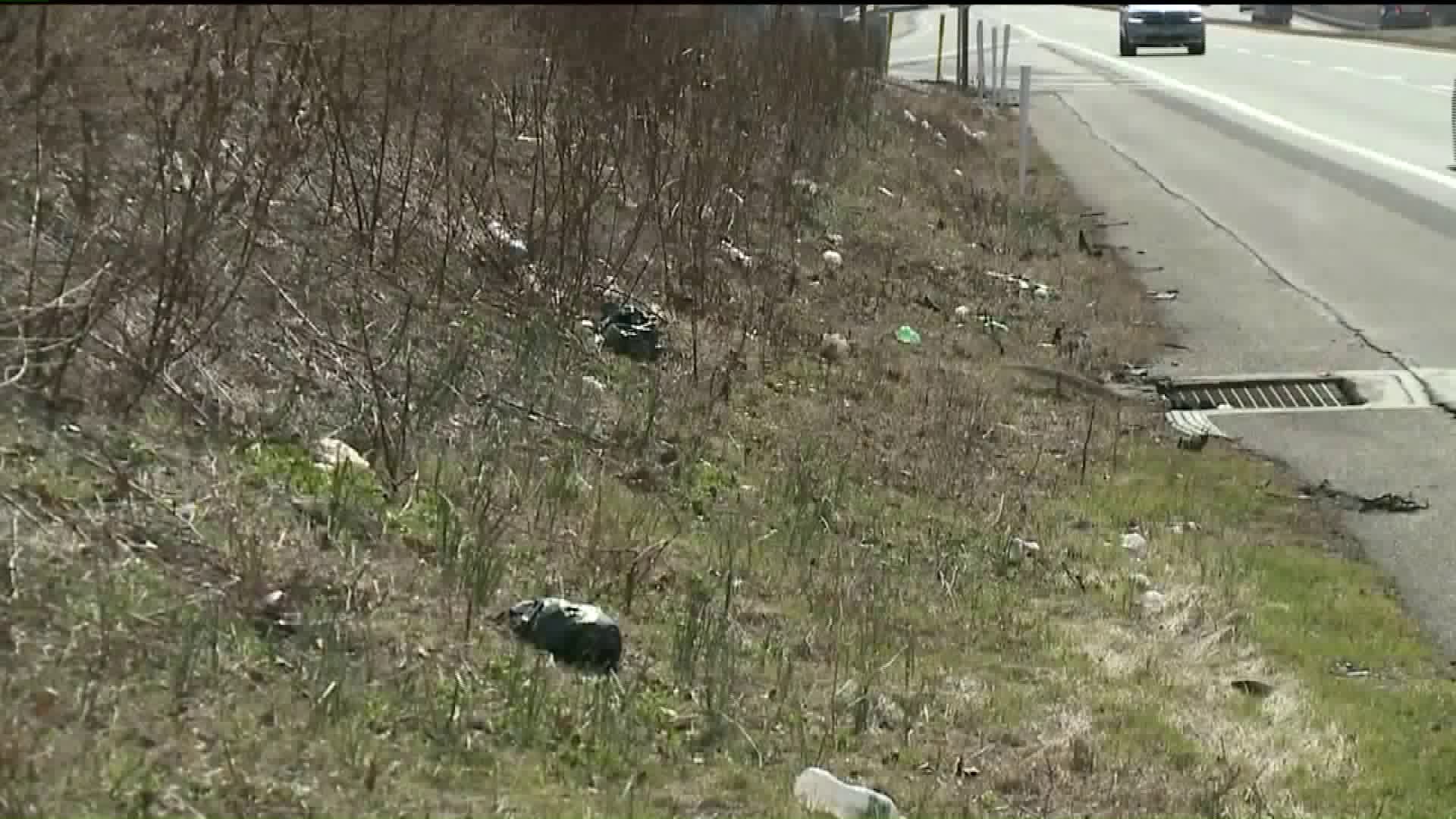 Pocono Interstates Littered with Trash