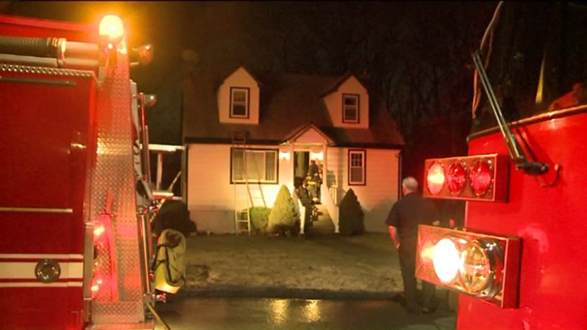 Fire Forces Couple from Home in Scranton