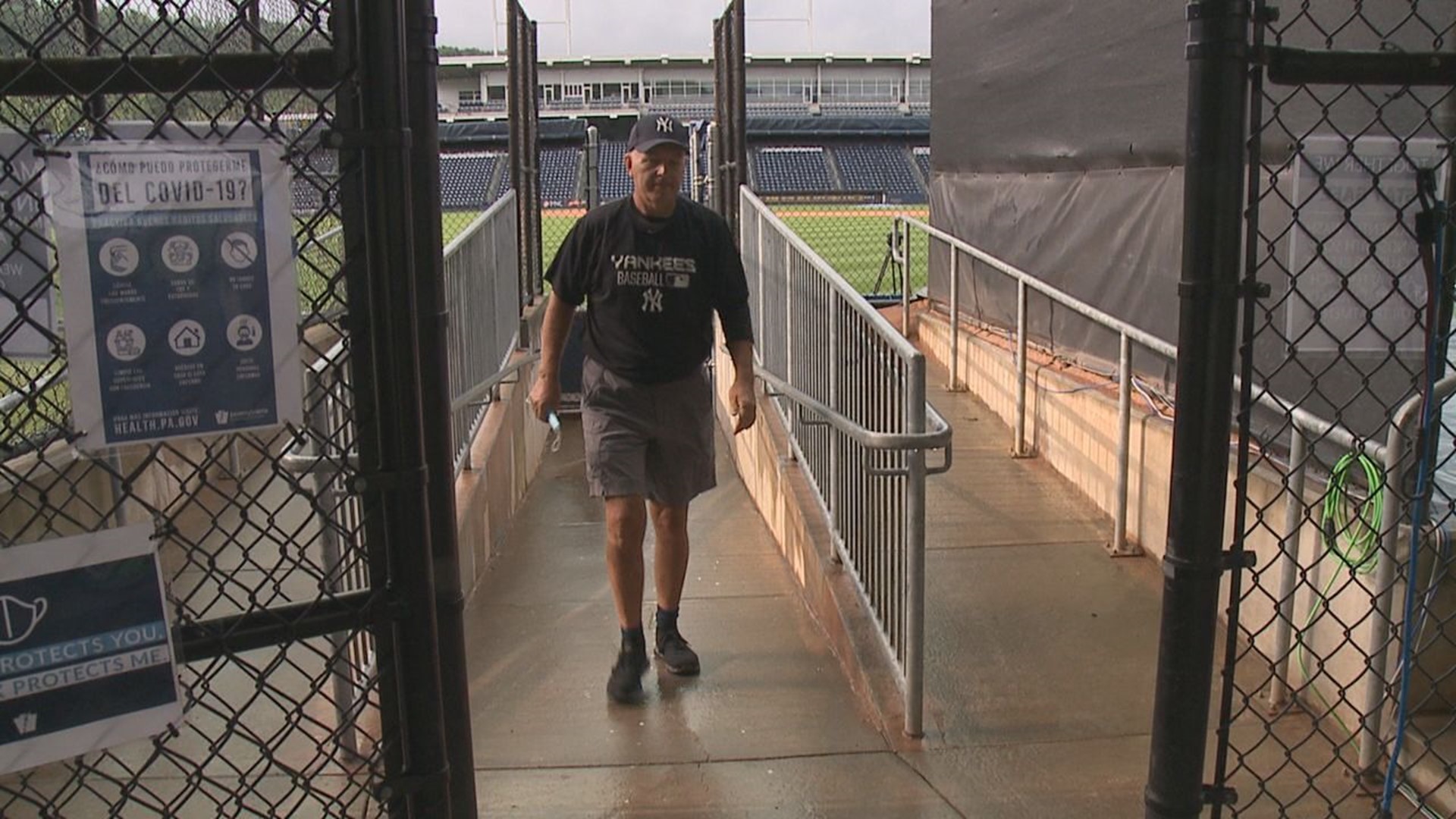 Steve Horne Has Been the Head Groundskeeper At PNC Field For The Last