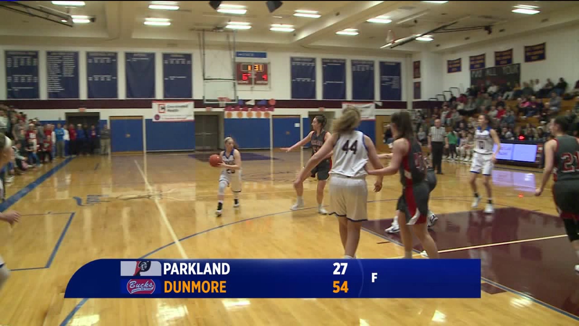 Parkland vs Dunmore girls