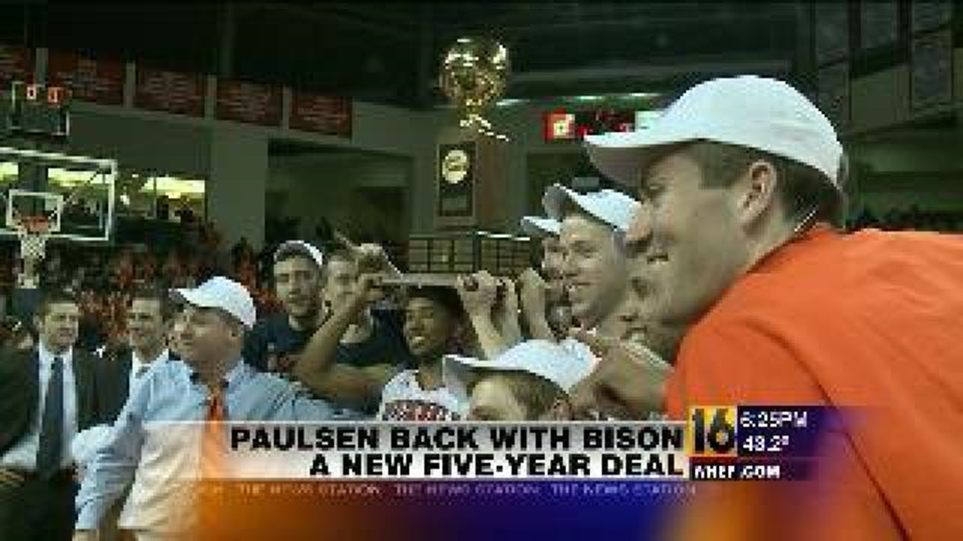 Paulsen Signs 5 Year Contract With Bucknell