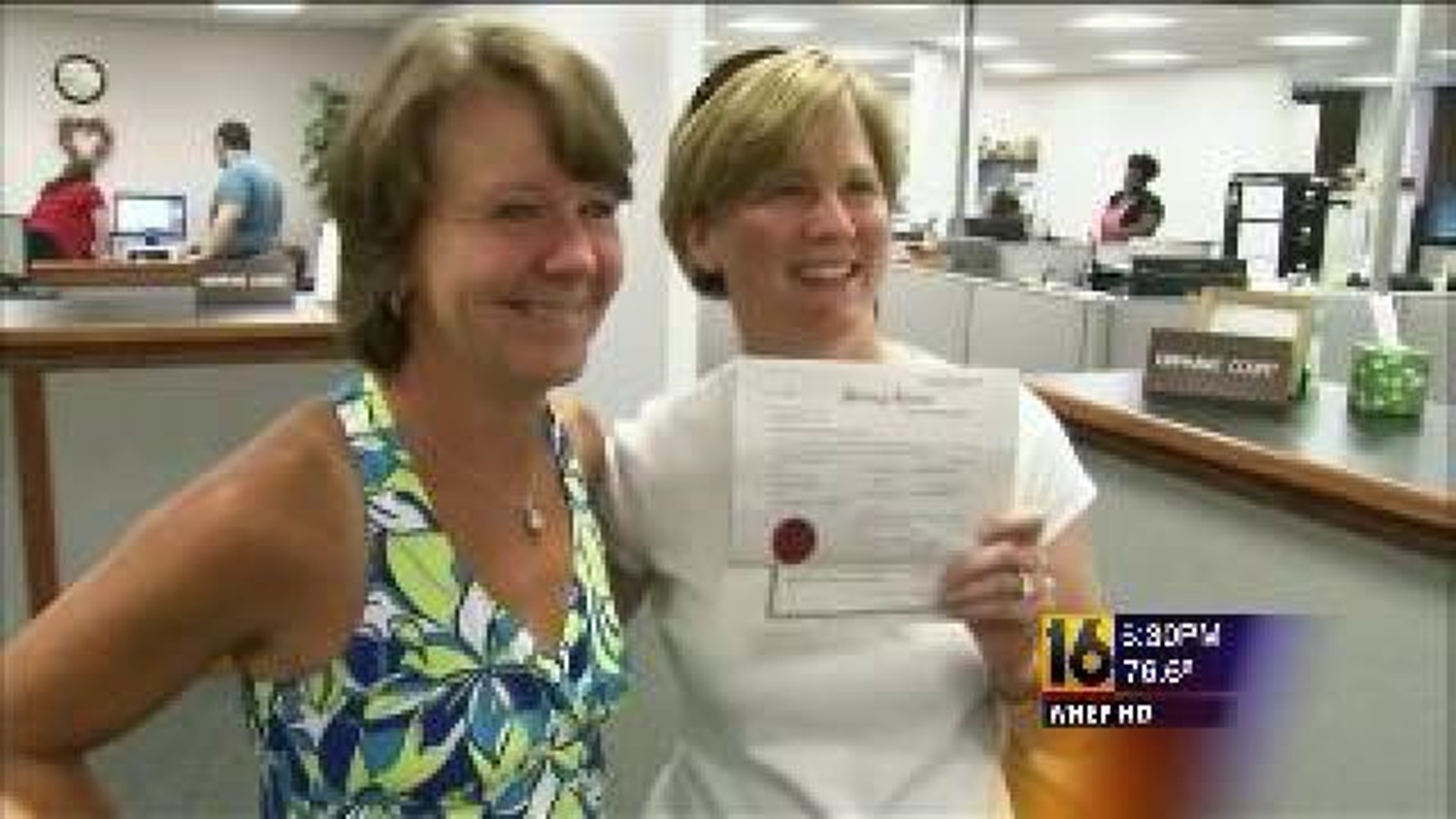 Same-Sex Marriage Licenses: Who Gets to Decide?