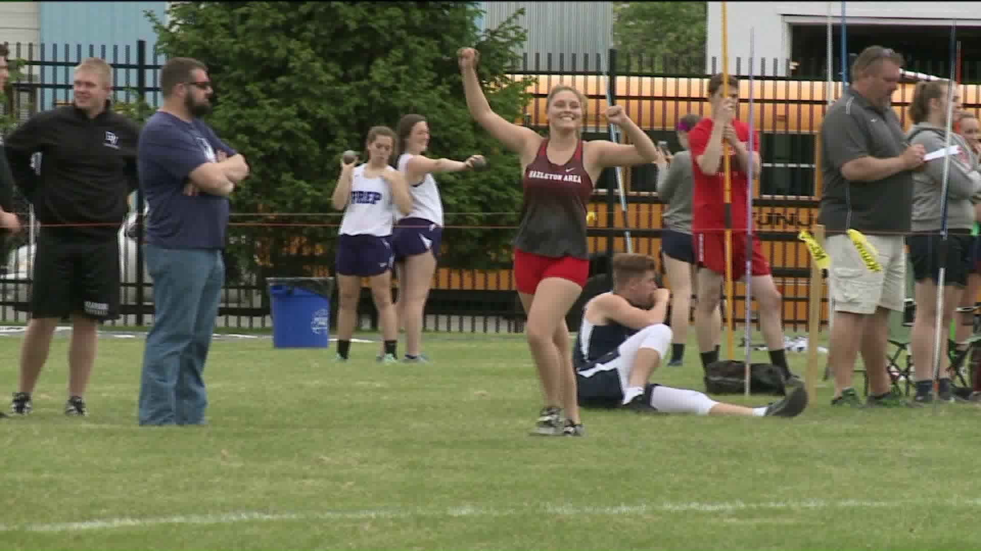 District 2 Track and Field Championships: Day One