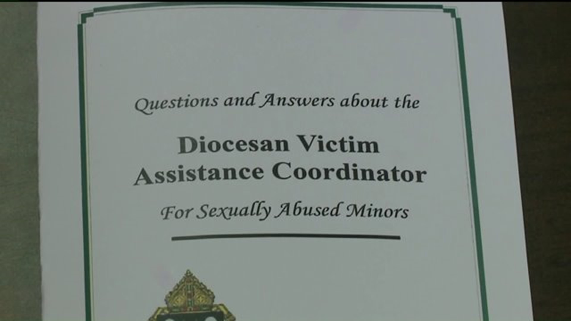 Diocese of Harrisburg Explains Abuse Protocol