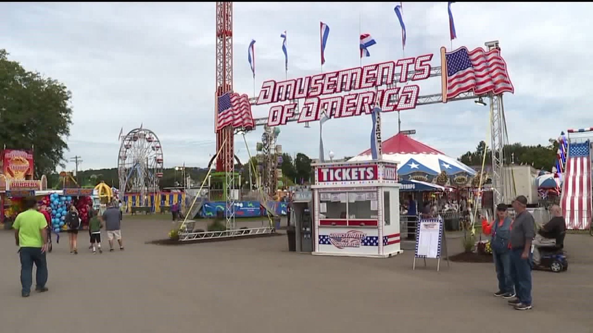 New Midway Amusements at the Bloomsburg Fair