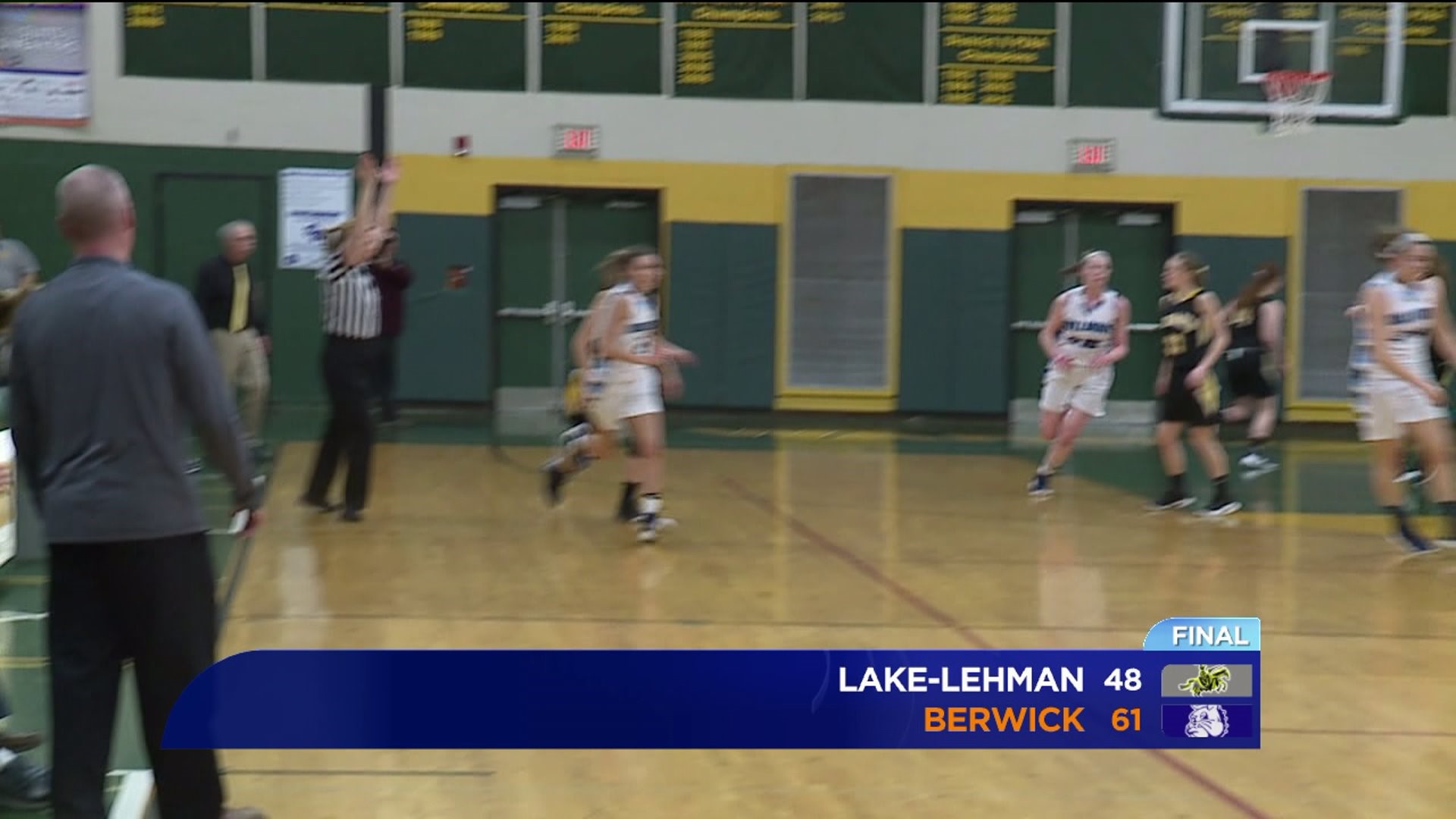 Berwick vs Lake-Lehman Girl`s Basketball