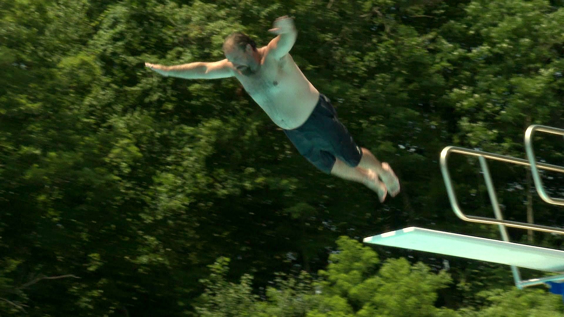 New Diving Boards Make a Big Splash at Pottsville Pool