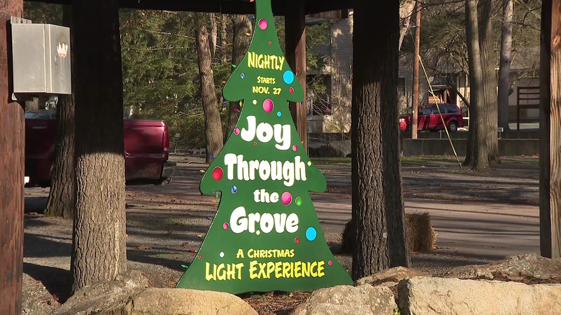 A new holiday attraction opens Friday at Knoebels Amusement Resort.