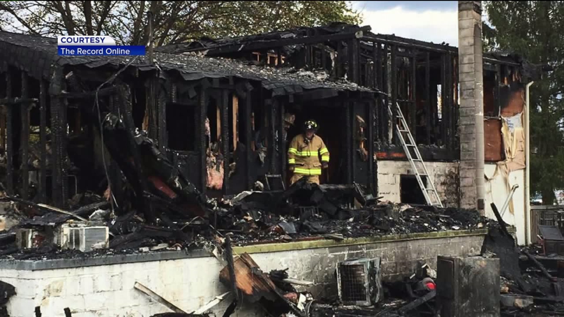 Flames Force Family Out of Mill Hall Home