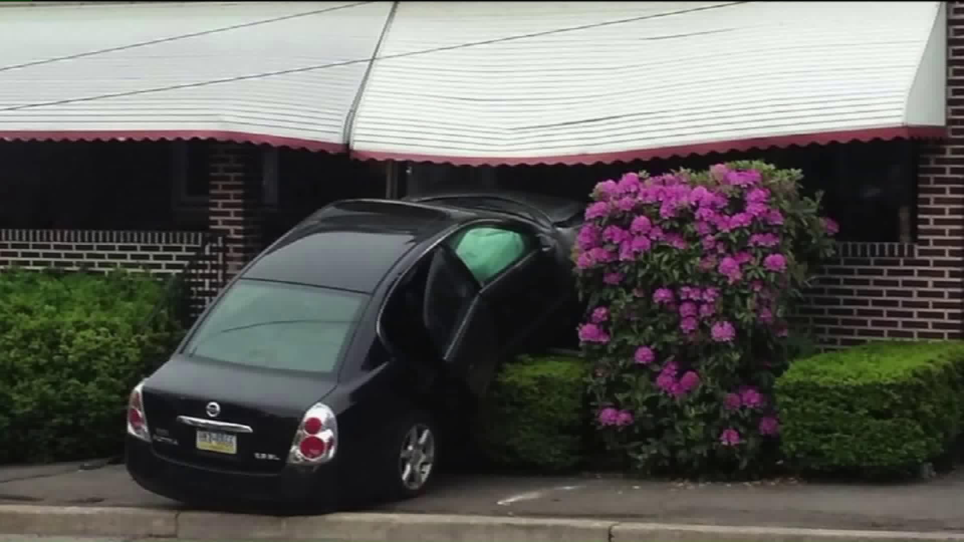 Chase Ends as Driver Crashes into His Own House
