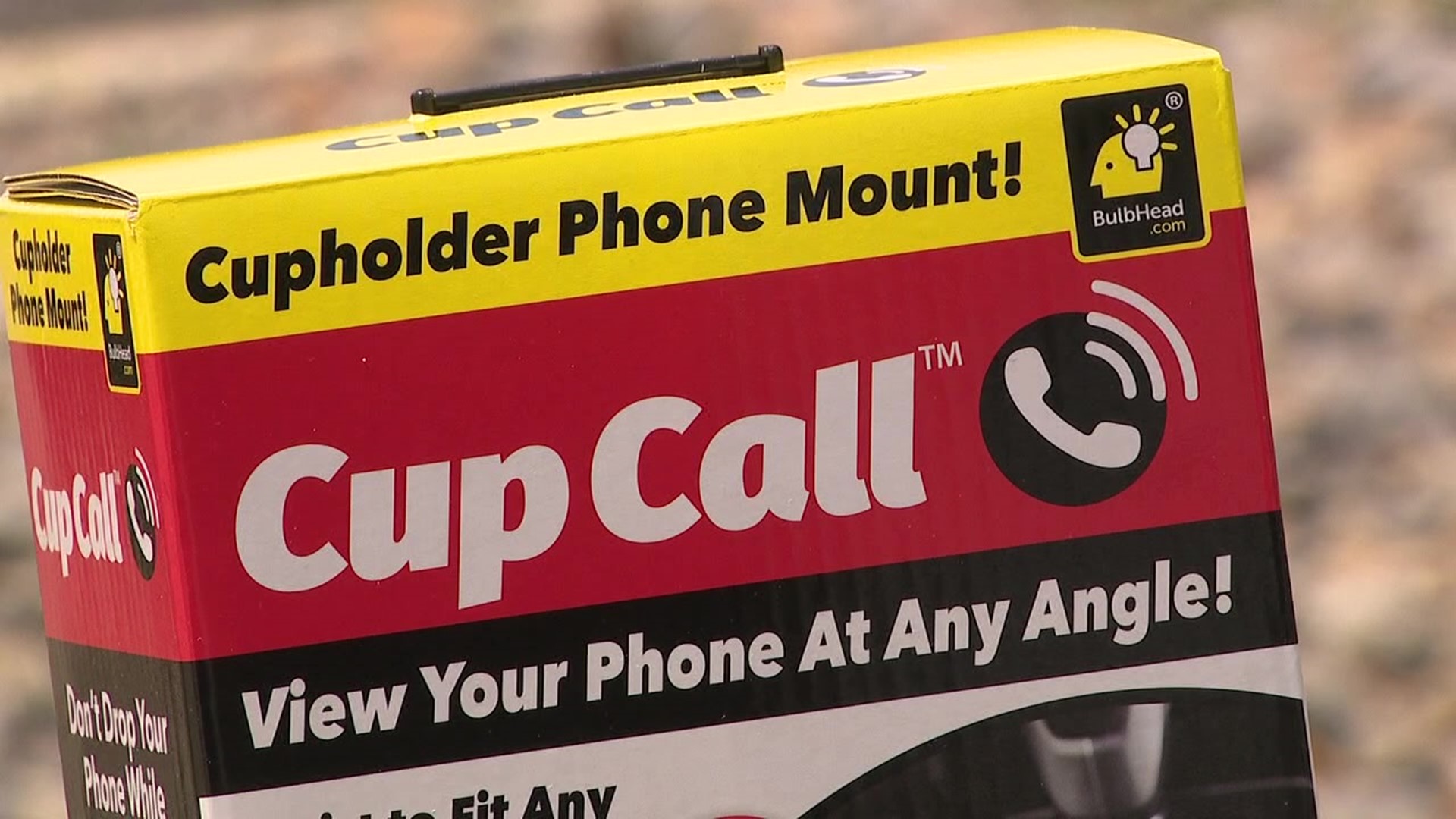 The maker claims you can easily charge your phone while in the Cup Call.