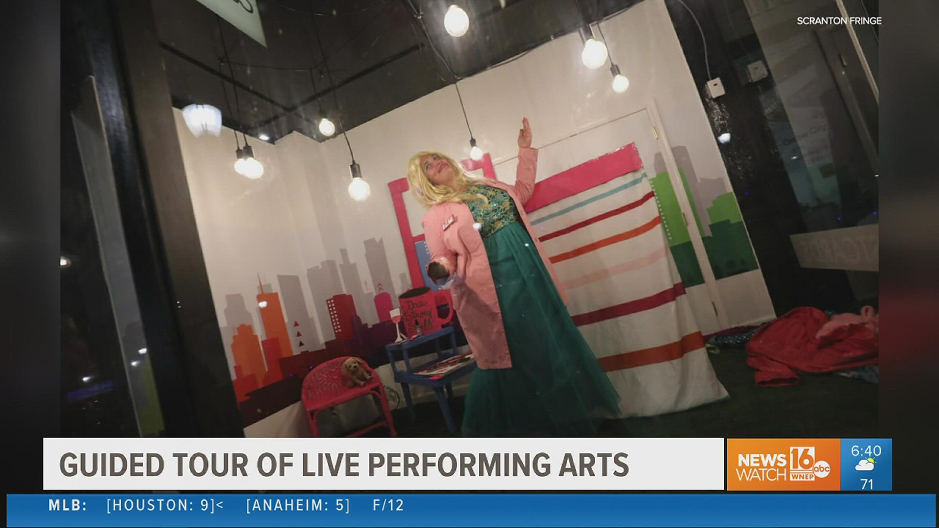 Scranton Fringe Festival brings back "Fringe Under Glass" this week for an innovative walking tour of live performances, circus arts, and more.