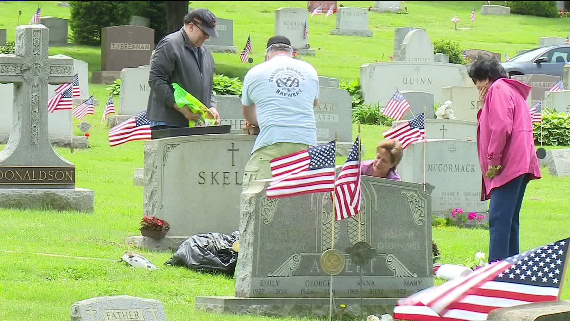 Sprucing Up Cemeteries for Memorial Day