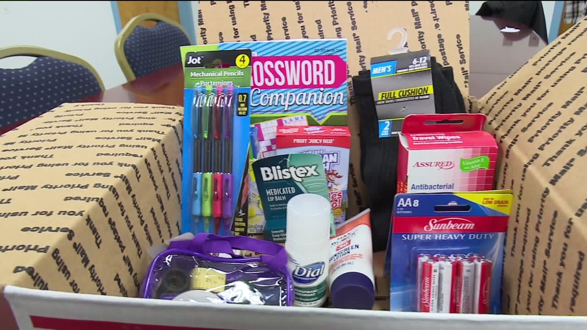 'Helping Our Heroes' Care Packages Being Sent to Troops