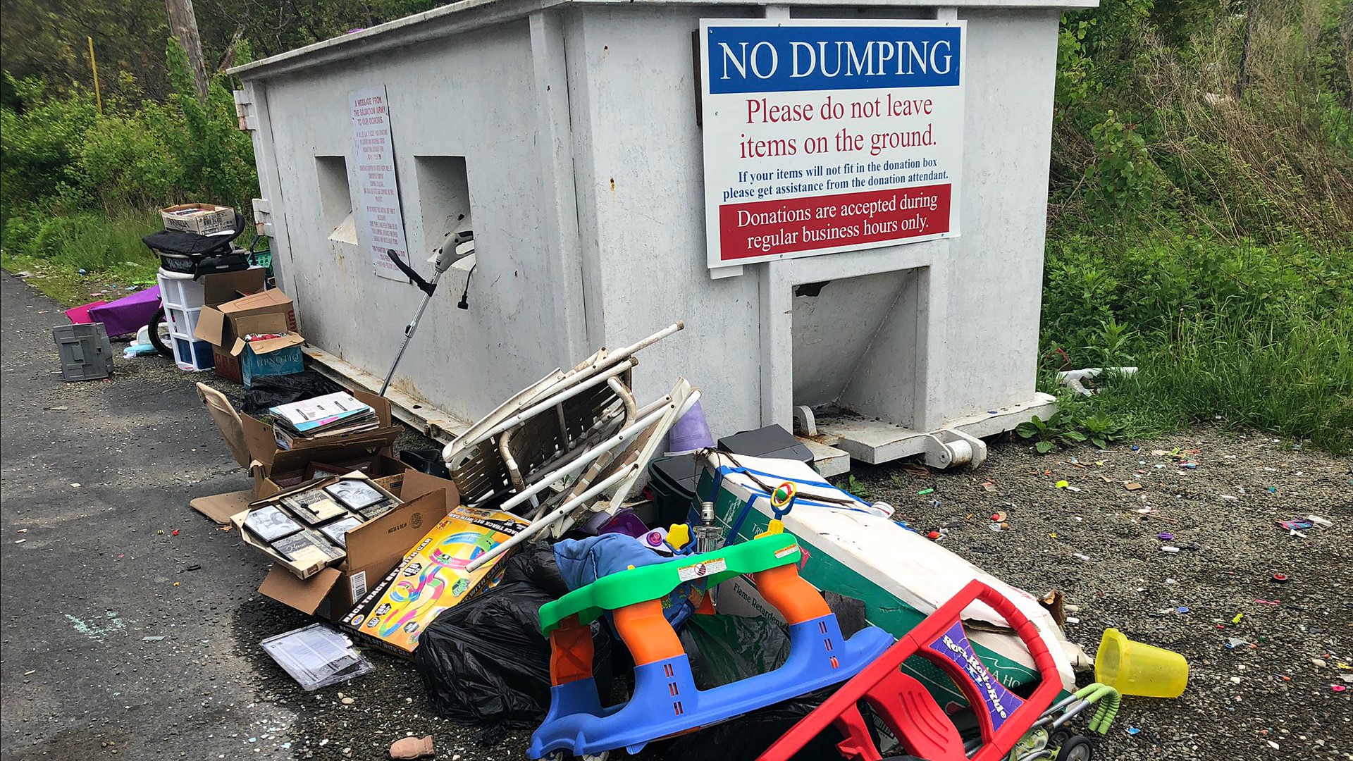 Salvation Army struggles with illegal dumping | wnep.com