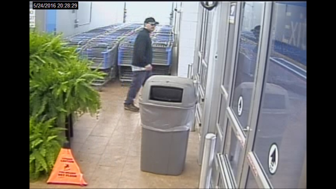 Photos of Suspected Walmart Robber