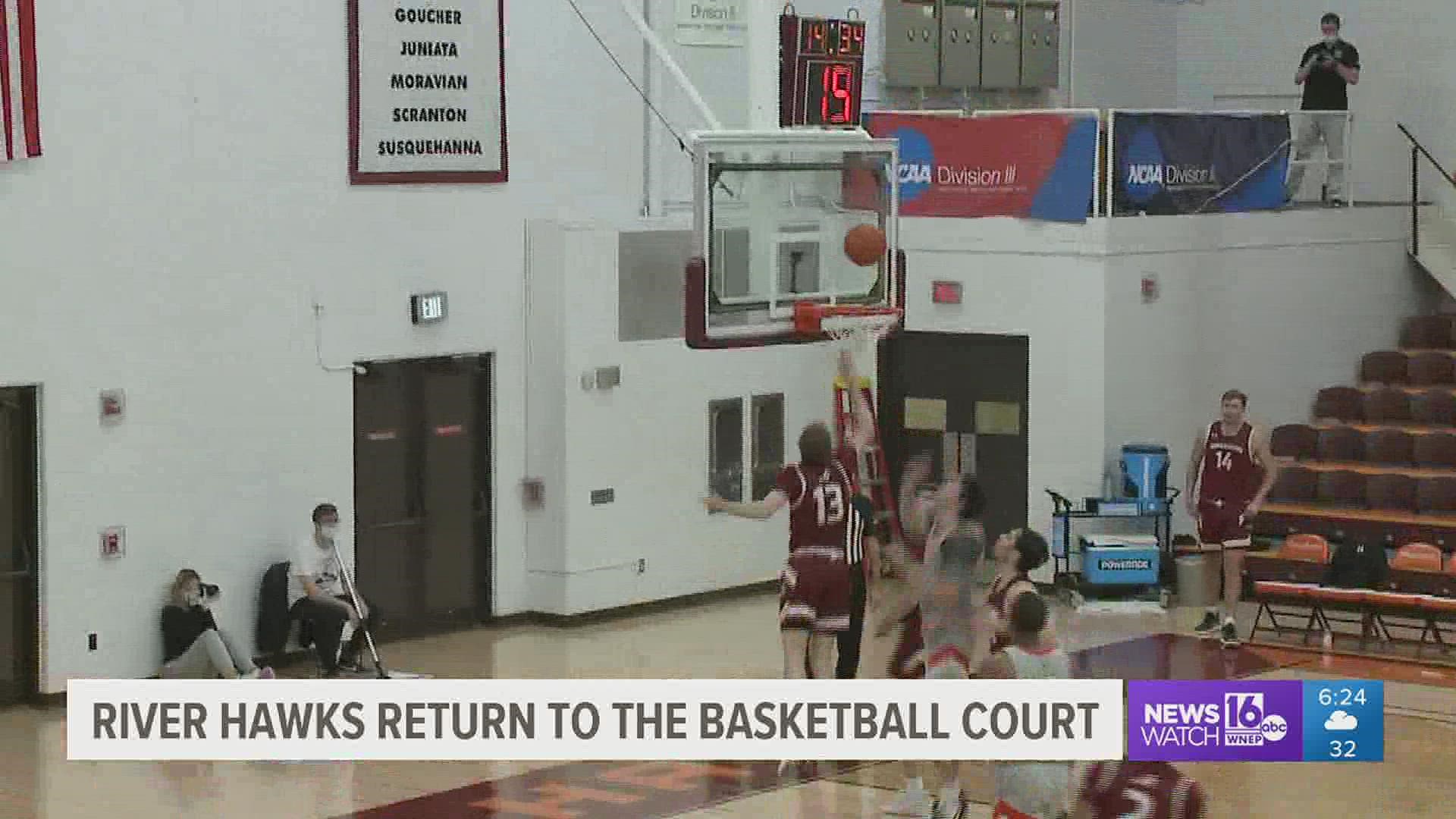 Susquehanna Men's basketball back after sitting out last season due to Covid-19