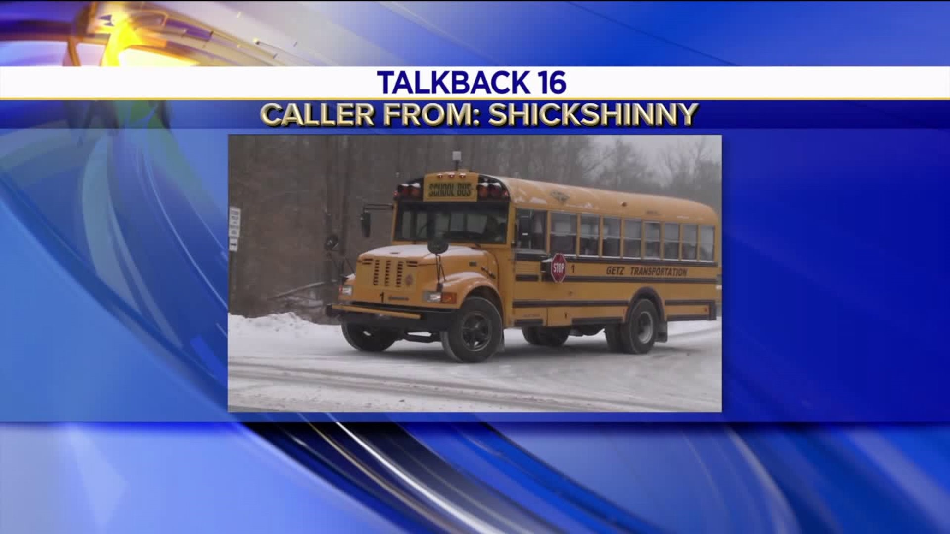 Talkback 16: Ice Jam, Snow Days