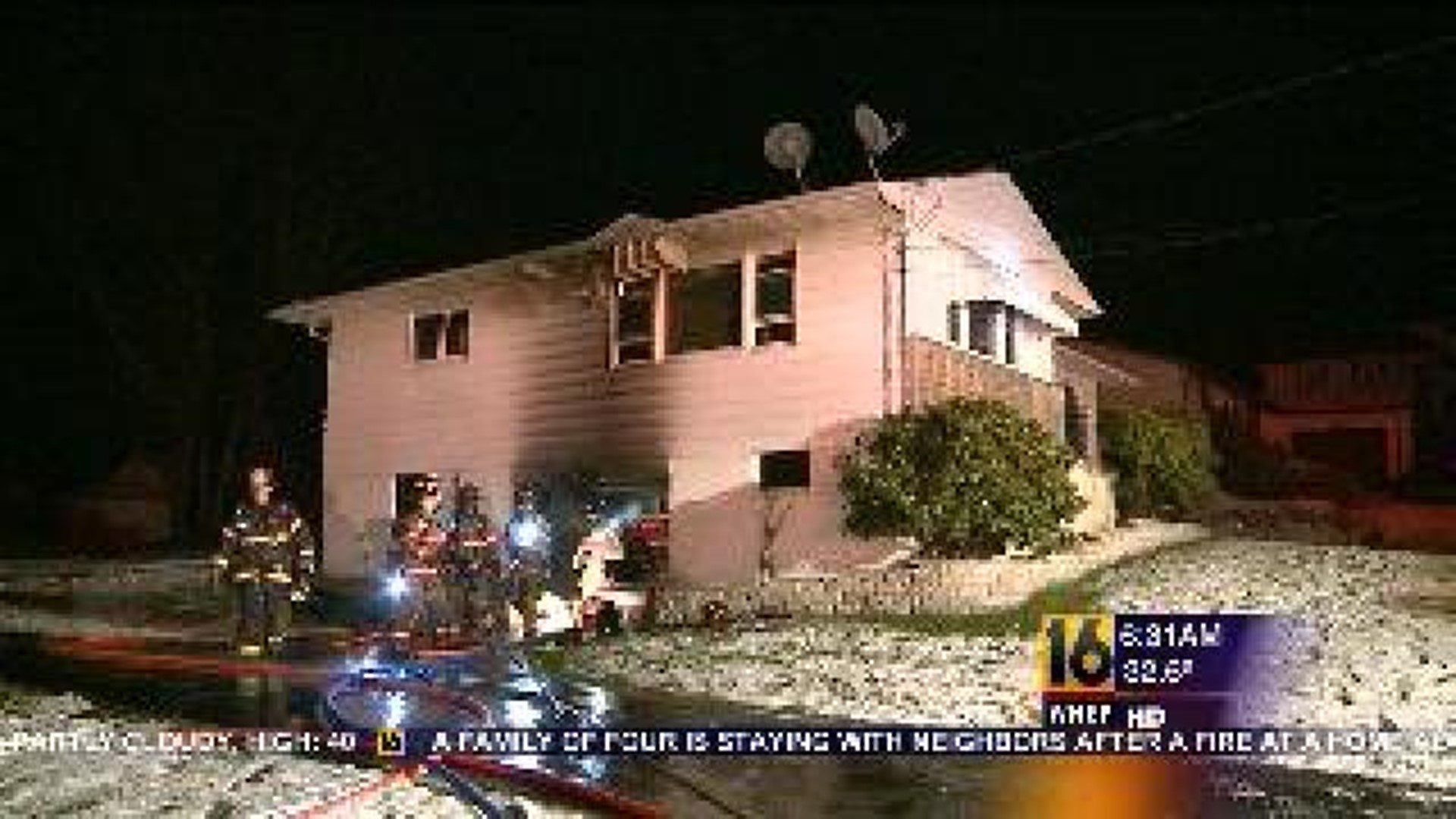 Fire Damages Lackawanna County Home