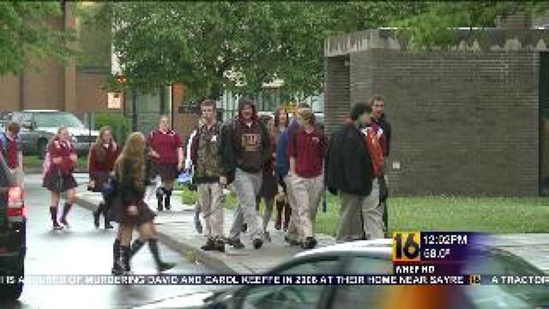 Students React to Football Coach Arrest
