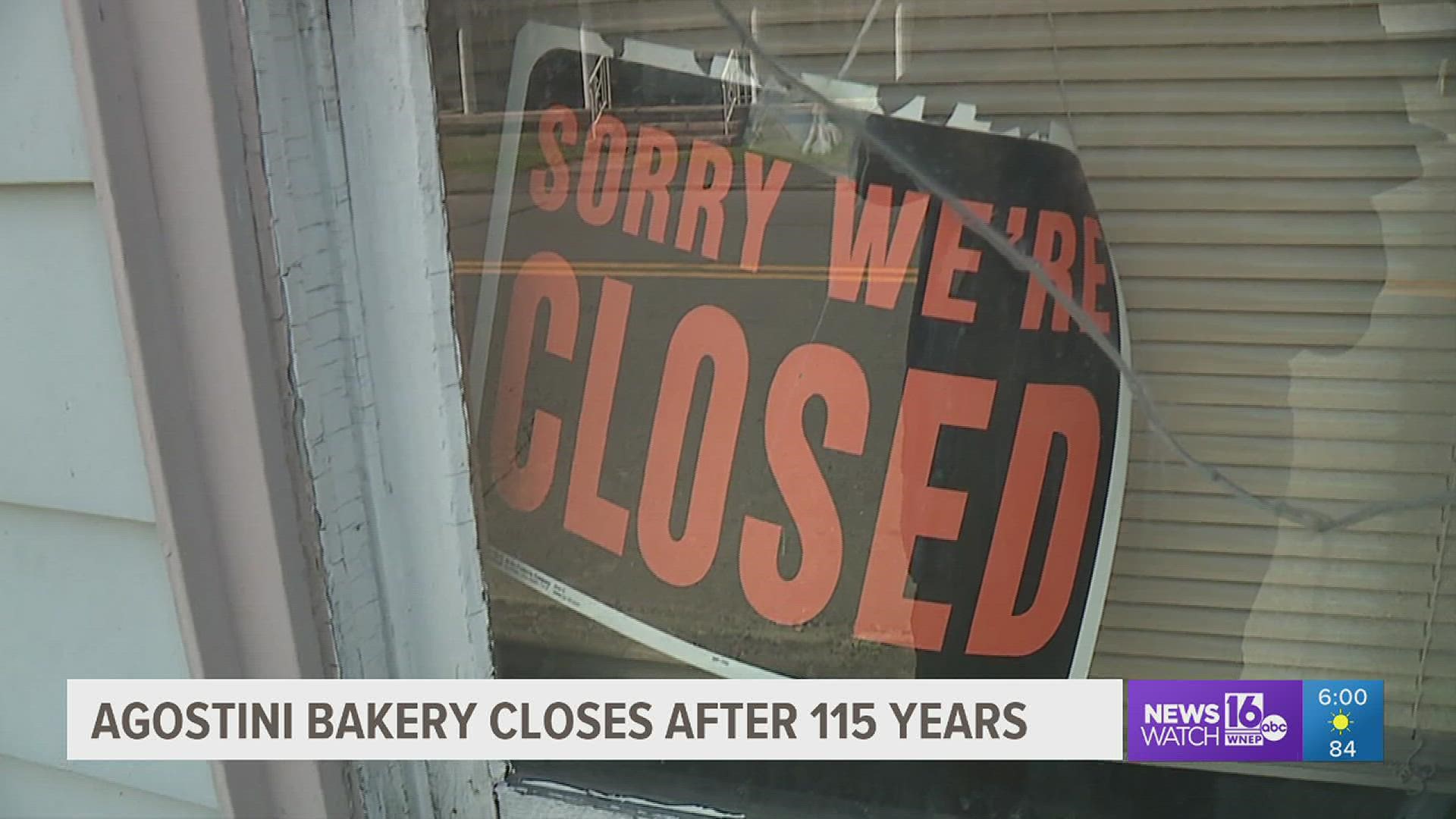 A bakery that's been in business for more than a century is closed after inflation and not enough workers became too much to deal with.