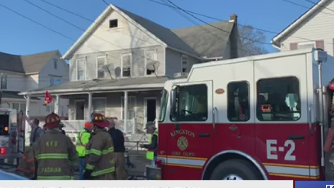 Fire damages double block home in Kingston