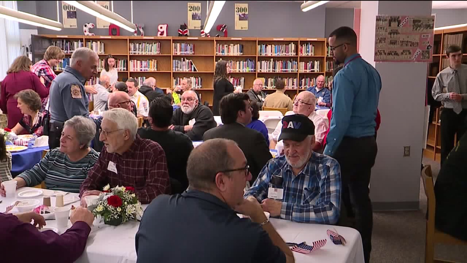 Hazleton Area Students Honor Veterans with Breakfast